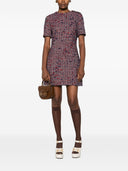 Gucci Bouclé Wolle kurzes Kleid