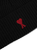 Ami Paris Ami De Coeur Wool Beanie