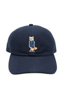 Maison Kitsune 'klædt ræv bomuld baseball cap