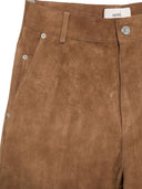 Ami Paris Suede læderbukser