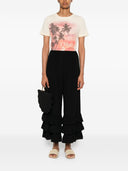 Chloè Cotton bedruckte T -Shirt