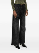 Jeans de mezclilla acampanada diesel