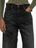 Jeans de mezclilla acampanada diesel