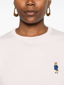 Maison Kitsune' Dressed Fox Cotton T Shirt
