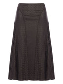 Fendi ff Jacquard Silk spódnica