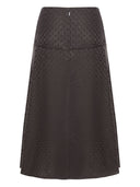 Fendi ff Jacquard Silk spódnica