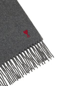 Ami Paris Ami de Coeur Wool Scarf