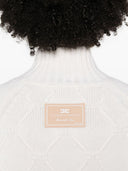 Elisabetta Franchi Wool Crewneck Sweater