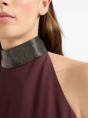 Brunello Cucinelli Silk Blend Maxi Dress