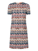 Missoni uldblanding kort kjole