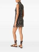 Missoni ärmellose kurzes Kleid