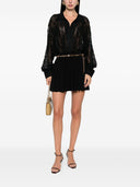 Norma Kamali Lace Overszied Bodysuit