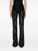 Norma Kamali Lace Skinny Trousers