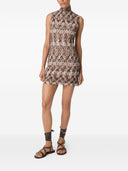 Missoni ärmellose kurzes Kleid