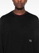 Y 3 Logo Cotton T -shirt