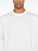 Y 3 logo katoenen t -shirt