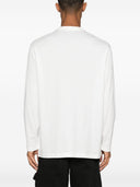 Y 3 logo katoenen t -shirt