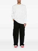 Y 3 logo katoenen t -shirt