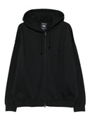 Y 3 logotyp bomulls hoodie