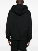 Y 3 logotyp bomulls hoodie