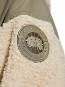 Canada Goose Wool Blend Reversible Bomber Jacket