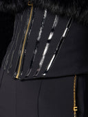 Elisabetta Franchi Slim Flared Trousers