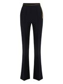 Elisabetta Franchi Slim Flared Trousers