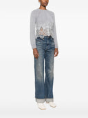Ermanno Scervino Lace Cashmere Cardigan