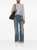 Ermanno Scervino Lace Cashmere Cardigan