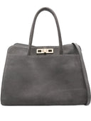 Fabiana Filippi Wildleder Ledertasche