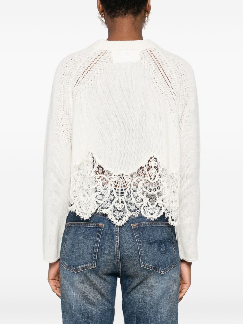 Ermanno Scervino Cashmere Crewneck -Pullover