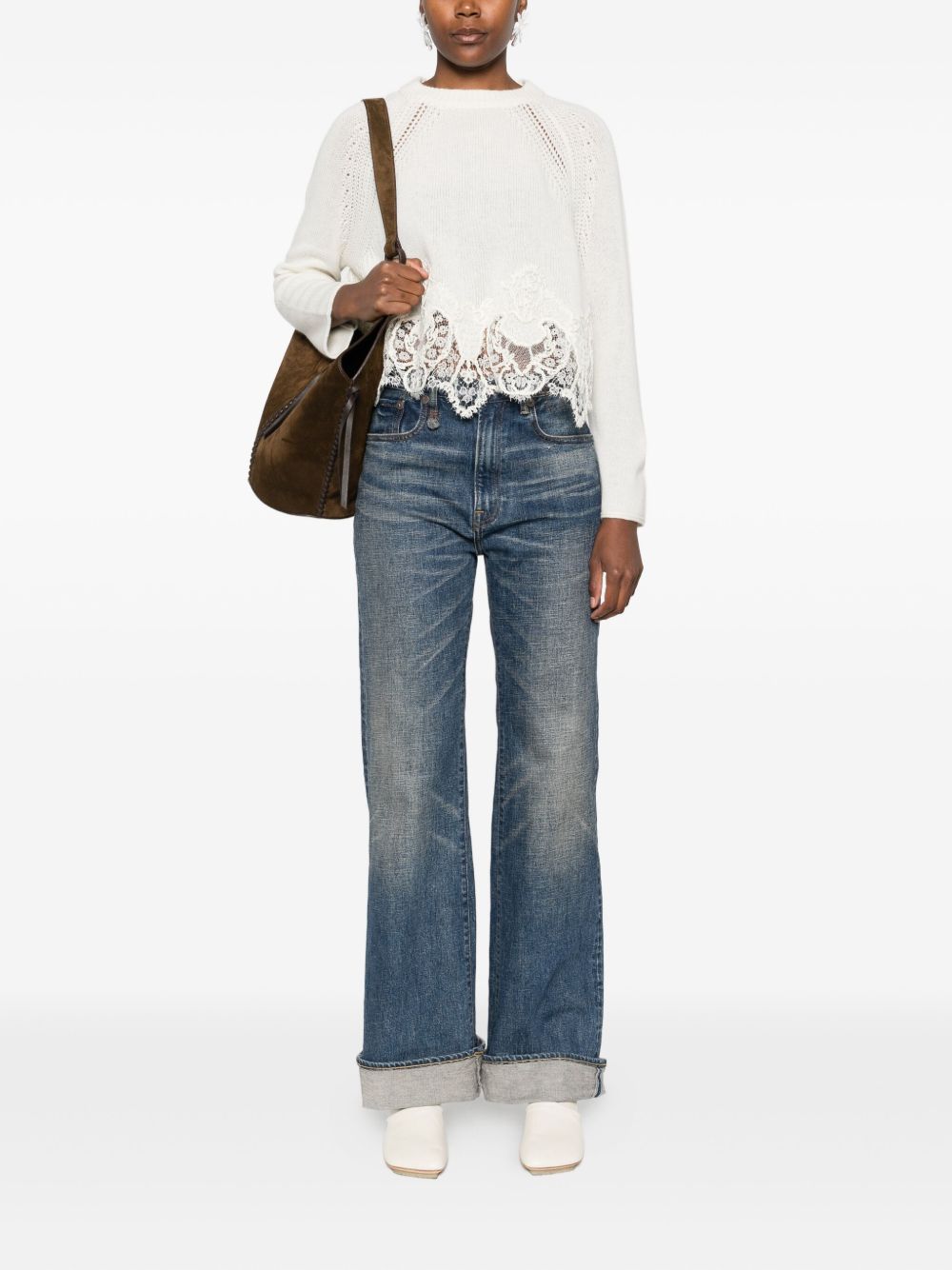 Ermanno Scervino Cashmere Crewneck -Pullover