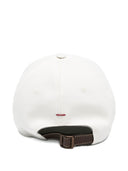 Brunello Cucinelli Logo Baumwollbaseballkappe
