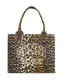 Ganni Recycled Cotton Large Tote Bag