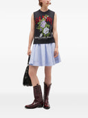 Ganni Flowers Wool Vest