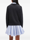 Ganni Puppy Love Crewneck Sweater