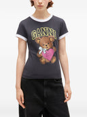 Ganni Bear Organic Cotton T -skjorte