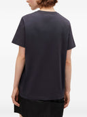 Ganni Rose Organic Cotton T Shirt
