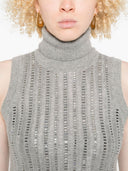 Ermanno SCervino Wool Blend Tank Top