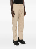 Pantalon de cargaison en coton de logo de l'île Stone Island