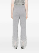 Ermanno Scervino Lace Cashmere Trousers