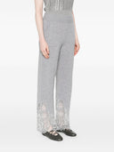 Ermanno Scervino Lace Cashmere Trousers