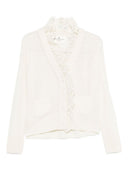 Ermanno Scervino Lace Cashmere Cardigan