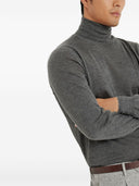 Brunello Cucinelli Cashmere Blend Turtle Neck Sweater