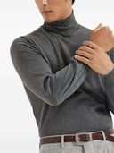 Brunello Cucinelli Cashmere Blend Turtle Neck Sweater