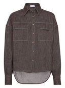 Brunello Cucinelli denim shirt