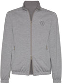Brunello Cucinelli Silk Blend Blouson Jacket