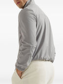 Brunello Cucinelli Silk Blend Blouson Jacket