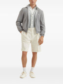 Brunello Cucinelli Silk Blend Blouson Jacket