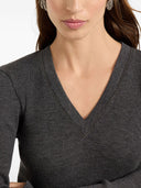Brunello Cucinelli Wool V Necked Sweater